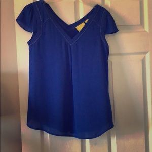 Maeve Blue blouse